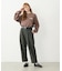 TAPERED CROPPED PANTS