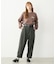 TAPERED CROPPED PANTS