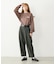TAPERED CROPPED PANTS