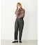 TAPERED CROPPED PANTS