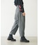 TAPERED CROPPED PANTS