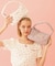 CHERRY PATTERN HAND BAG