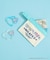 MILKFED. x ANGEL BLUE FLAT POUCH