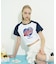 MILKFED. x ANGEL BLUE FLAT POUCH