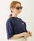 MILKFED. LOGO SQUARE SUNGLASSES