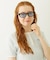 MILKFED. LOGO SQUARE SUNGLASSES