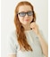 MILKFED. LOGO SQUARE SUNGLASSES