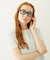 MILKFED. LOGO SQUARE SUNGLASSES