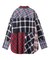 PLAID PATCHWORK SHIRT