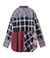PLAID PATCHWORK SHIRT