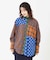 PLAID PATCHWORK SHIRT