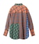 PLAID PATCHWORK SHIRT