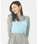 SHAGGY NECK RIBBON CAMISOLE