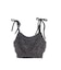 SHAGGY NECK RIBBON CAMISOLE