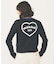 ROUNDED HEART LOGO L/S TOP