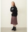 STENCIL LOGO WIDE CREW SWEAT TOP