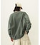 STENCIL LOGO WIDE CREW SWEAT TOP
