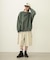 STENCIL LOGO WIDE CREW SWEAT TOP