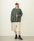 STENCIL LOGO WIDE CREW SWEAT TOP