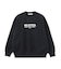 STENCIL LOGO WIDE CREW SWEAT TOP
