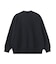 STENCIL LOGO WIDE CREW SWEAT TOP