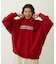 COOPER LOGO WIDE CREW SWEAT TOP