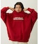 COOPER LOGO WIDE CREW SWEAT TOP