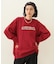 COOPER LOGO WIDE CREW SWEAT TOP