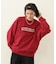 COOPER LOGO WIDE CREW SWEAT TOP