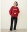 COOPER LOGO WIDE CREW SWEAT TOP