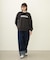 COOPER LOGO WIDE CREW SWEAT TOP