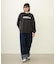 COOPER LOGO WIDE CREW SWEAT TOP