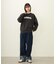 COOPER LOGO WIDE CREW SWEAT TOP