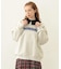 COOPER LOGO WIDE CREW SWEAT TOP