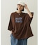 CUT OUT LOGO BIG S/S TOP