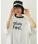 CUT OUT LOGO BIG S/S TOP