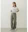LOGO AND STAR FLOCKY PRINT RINGER TEE