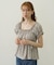 FLORAL PATTERN PUFF SLEEVE BLOUSE