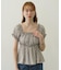 FLORAL PATTERN PUFF SLEEVE BLOUSE