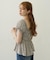 FLORAL PATTERN PUFF SLEEVE BLOUSE