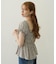 FLORAL PATTERN PUFF SLEEVE BLOUSE