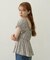 FLORAL PATTERN PUFF SLEEVE BLOUSE