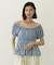 FLORAL PATTERN PUFF SLEEVE BLOUSE