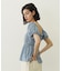 FLORAL PATTERN PUFF SLEEVE BLOUSE