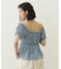 FLORAL PATTERN PUFF SLEEVE BLOUSE