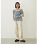 FLORAL PATTERN PUFF SLEEVE BLOUSE