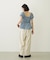 FLORAL PATTERN PUFF SLEEVE BLOUSE