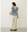 FLORAL PATTERN PUFF SLEEVE BLOUSE