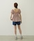 FLORAL PATTERN PUFF SLEEVE BLOUSE