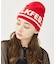 LOGO JACQUARD KNIT CAP